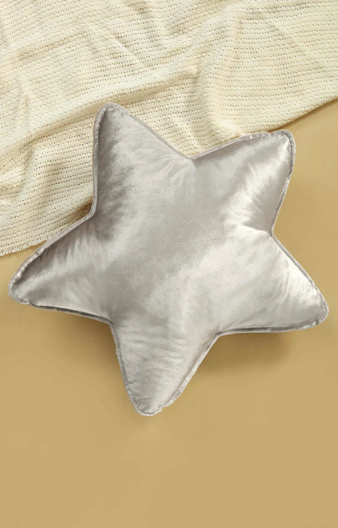 Velvet Star Baby Cushion