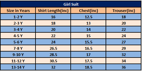 Arms Embroidery Black Suit Girls
