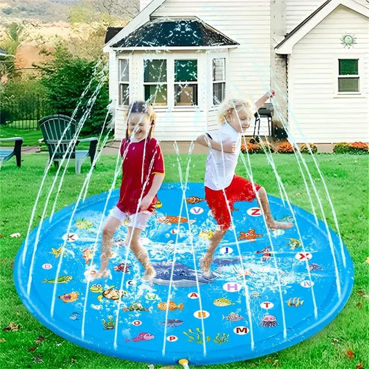 Portable Swimming Pool with Water Sprinklers