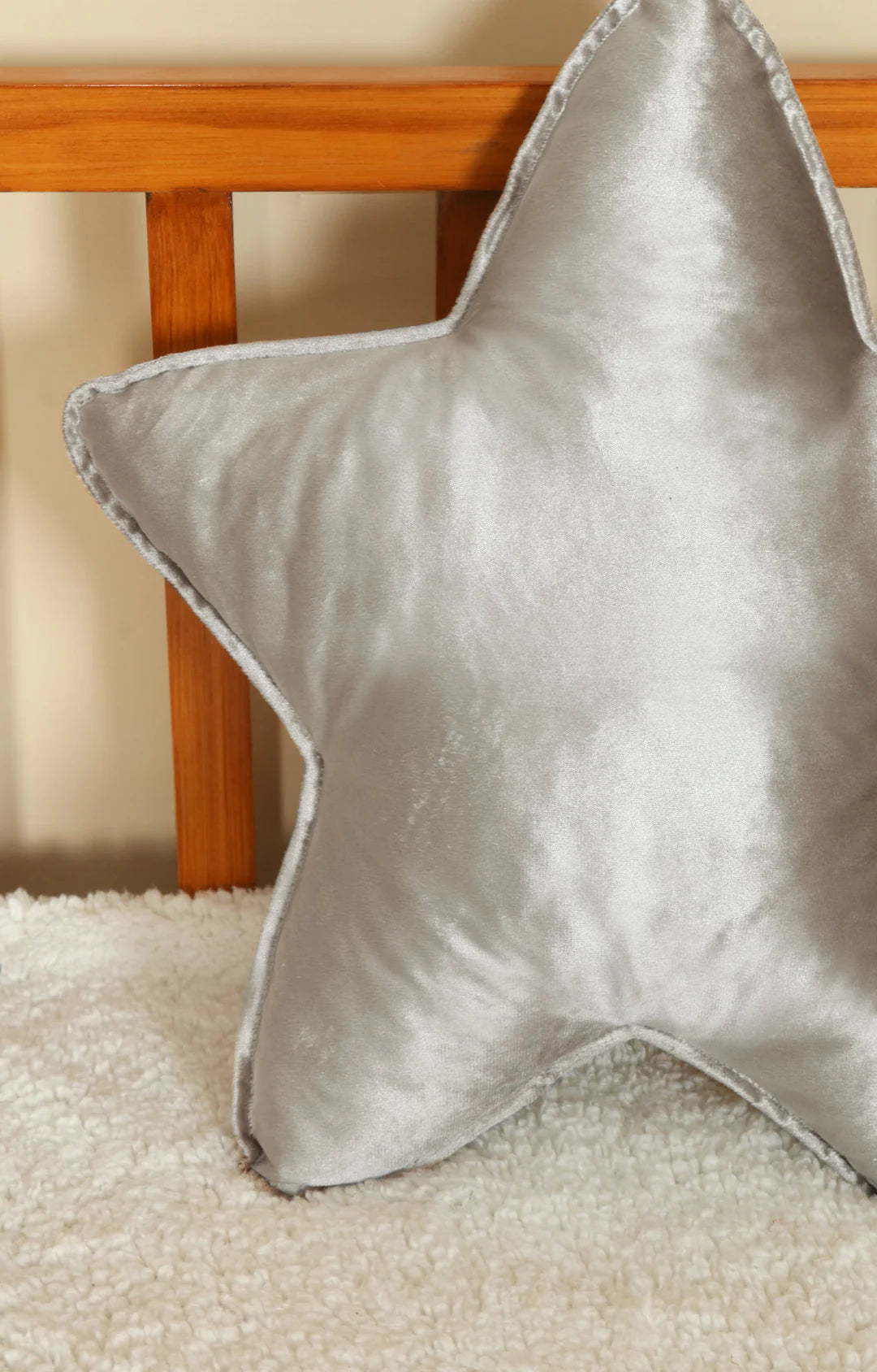 Velvet Star Baby Cushion