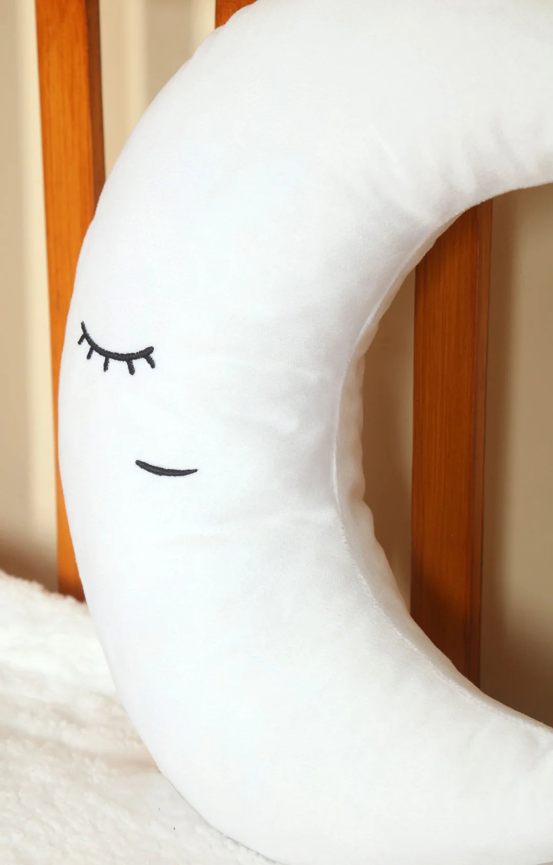 Snoozing Moon Baby Cushion